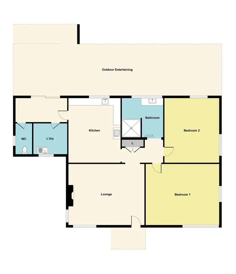 Floorplan of Homely house listing, 10 Bonnin Avenue, Ararat VIC 3377