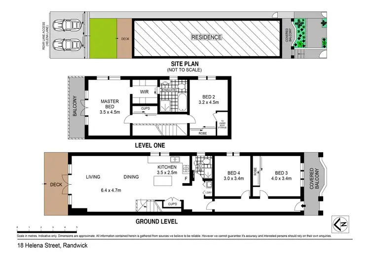 Floorplan of Homely house listing, 18 Helena Street, Randwick NSW 2031