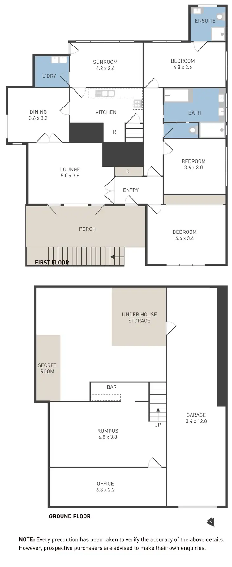 Floorplan of Homely house listing, 27 Hillside Crescent, Maribyrnong VIC 3032