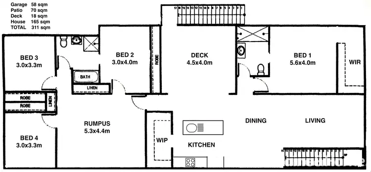 Floorplan of Homely house listing, 1a Ailsa Street, West Gladstone QLD 4680