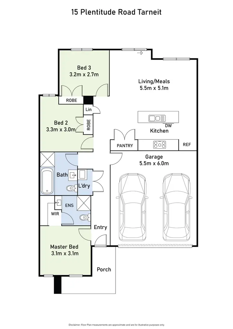 Floorplan of Homely house listing, 15 Plenitude Road, Tarneit VIC 3029