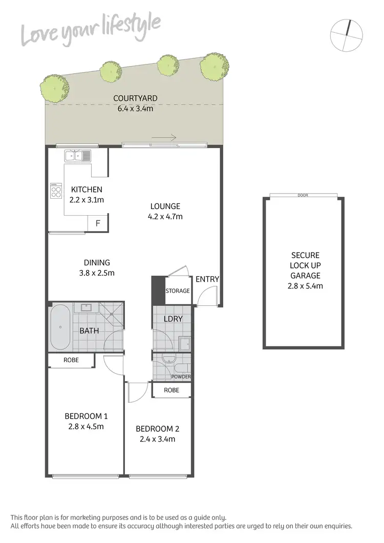 Floorplan of Homely apartment listing, 13/83-91 Wilson Street, Newtown NSW 2042