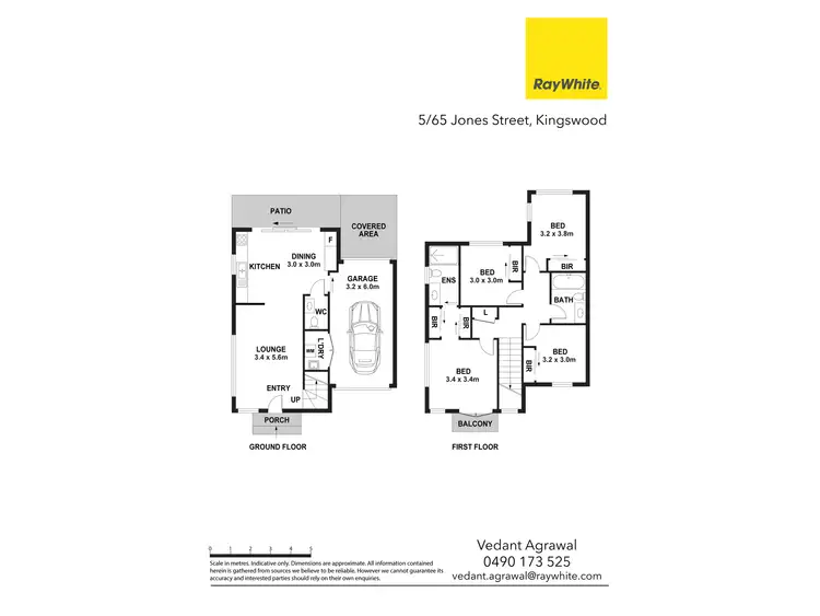 Floorplan of Homely townhouse listing, 5/65 Jones Street, Kingswood NSW 2747