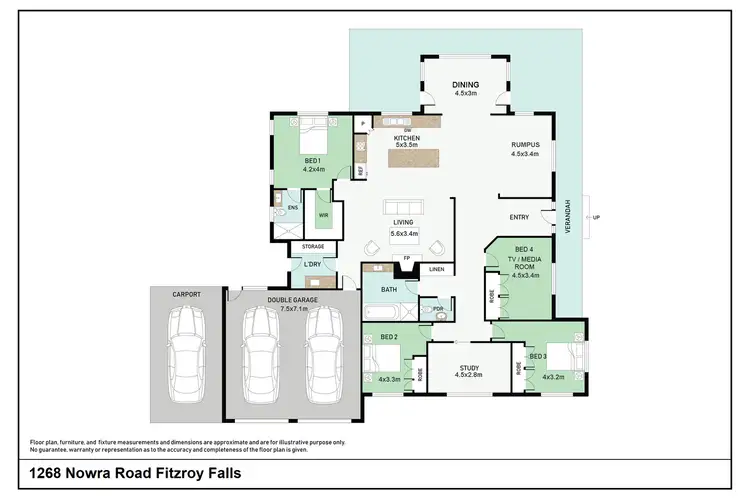 Floorplan of Homely house listing, 1268 Nowra Road, Fitzroy Falls NSW 2577