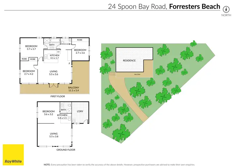Floorplan of Homely house listing, 24 Spoon Bay Road, Forresters Beach NSW 2260