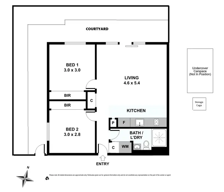 Floorplan of Homely apartment listing, G06/191 Barkers Road, Kew VIC 3101