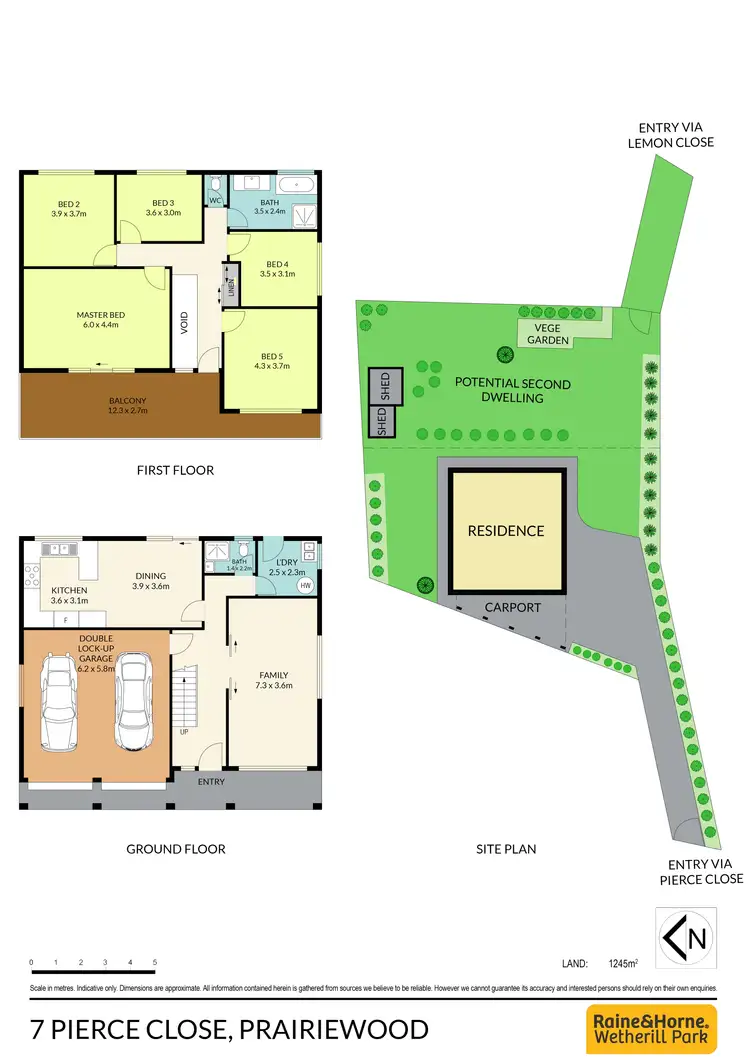 Floorplan of Homely house listing, 7 Pierce Close, Prairiewood NSW 2176