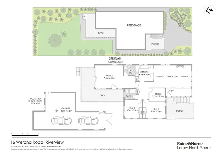 Floorplan of Homely house listing, 16 Werona Road, Riverview NSW 2066