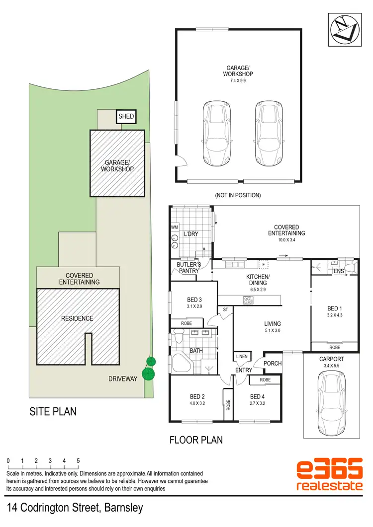 Floorplan of Homely house listing, 14 Codrington Street, Barnsley NSW 2278