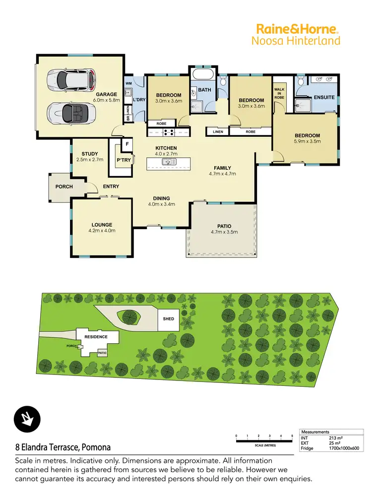 Floorplan of Homely house listing, 8 Elandra Terrace, Pomona QLD 4568