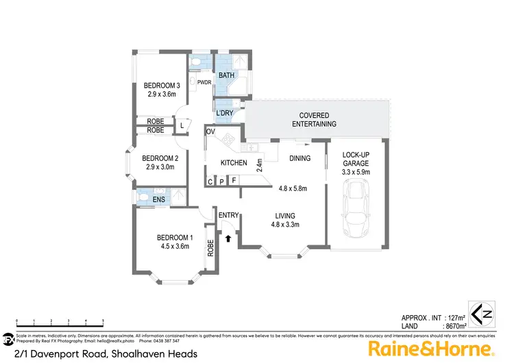 Floorplan of Homely house listing, 2/1 Davenport Road, Shoalhaven Heads NSW 2535