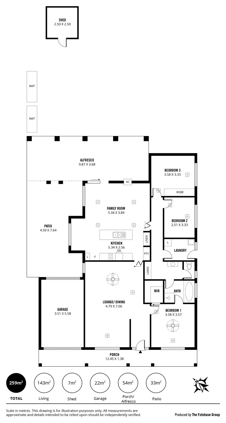 Floorplan of Homely house listing, 2 Ashmore Place, Onkaparinga Hills SA 5163