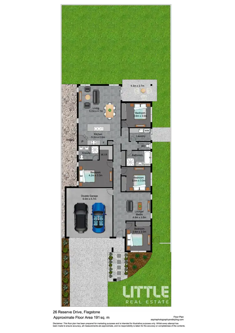 Floorplan of Homely house listing, 26 Reserve Drive, Flagstone QLD 4280