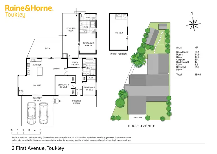 Floorplan of Homely house listing, 2 First Avenue, Toukley NSW 2263