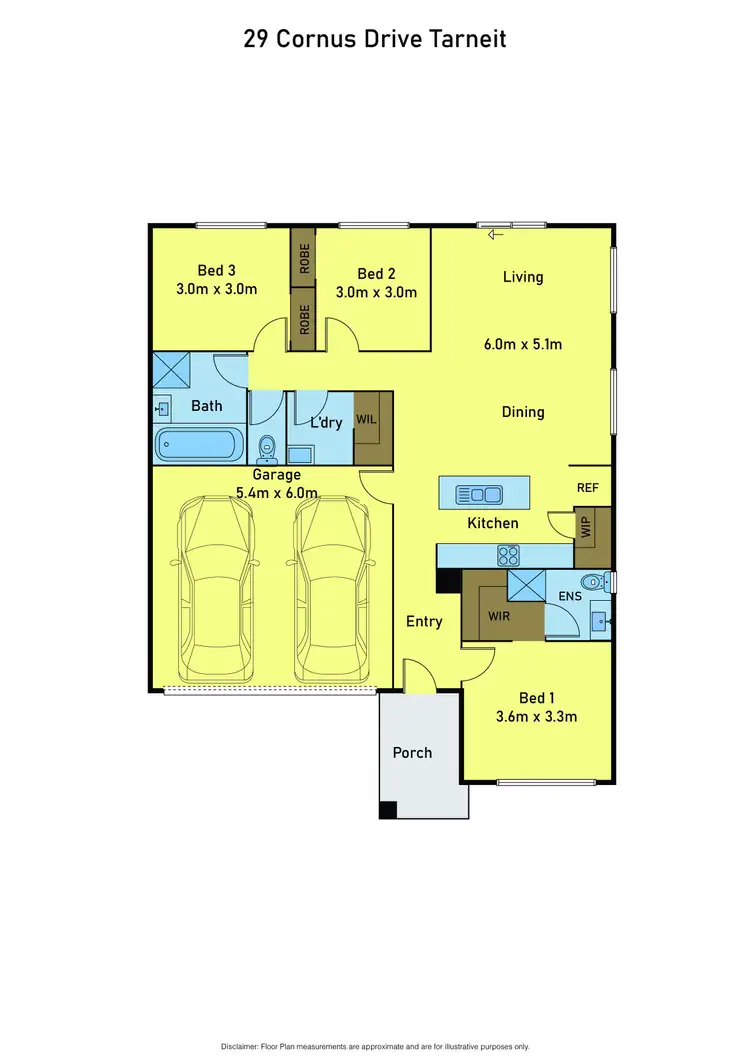 Floorplan of Homely house listing, 29 Cornus Drive, Tarneit VIC 3029