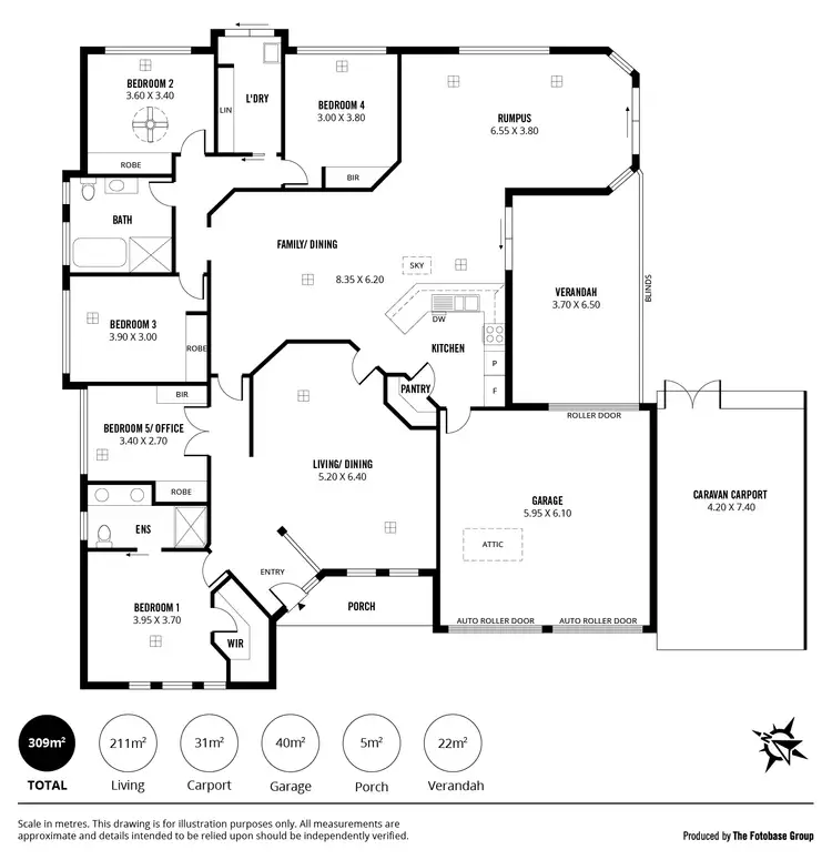 Floorplan of Homely house listing, 10 Hereford Lane, Woodcroft SA 5162