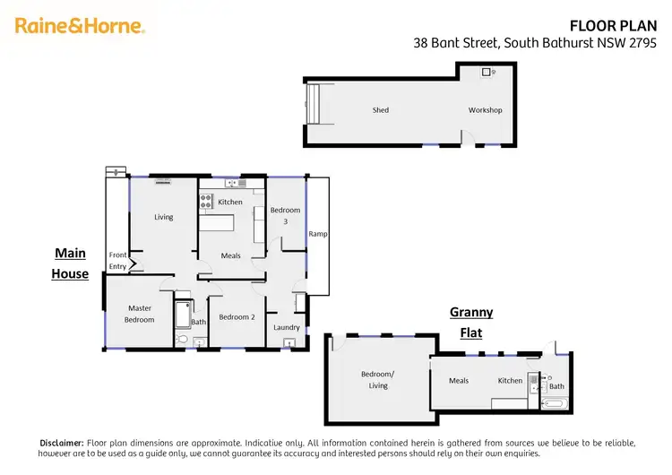 Floorplan of Homely house listing, 38 Bant Street, South Bathurst NSW 2795