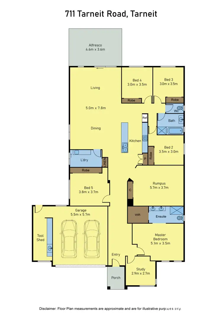 Floorplan of Homely house listing, 711 Tarneit Road, Tarneit VIC 3029