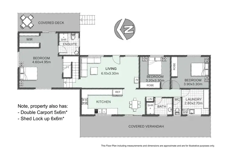 Floorplan of Homely house listing, 42 Obi Obi Road, Mapleton QLD 4560