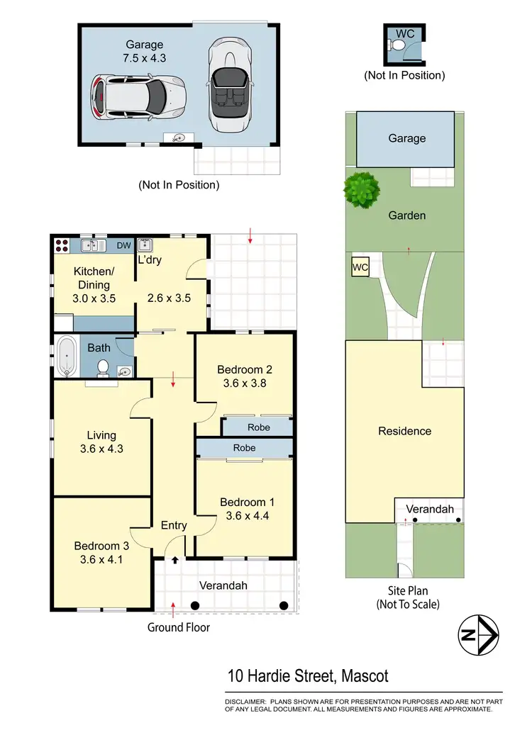 Floorplan of Homely house listing, 10 Hardie Street, Mascot NSW 2020