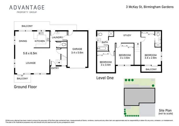 Floorplan of Homely house listing, 3 Mckay Street, Birmingham Gardens NSW 2287
