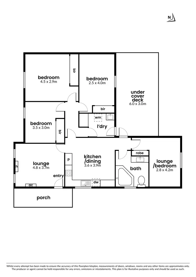 Floorplan of Homely house listing, 4 Park Crescent, Williamstown North VIC 3016