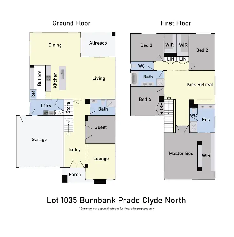 Floorplan of Homely house listing, 66 Burnbank Parade, Clyde North VIC 3978