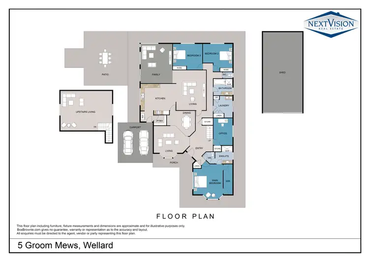 Floorplan of Homely house listing, 5 Groom Mews, Wellard WA 6170