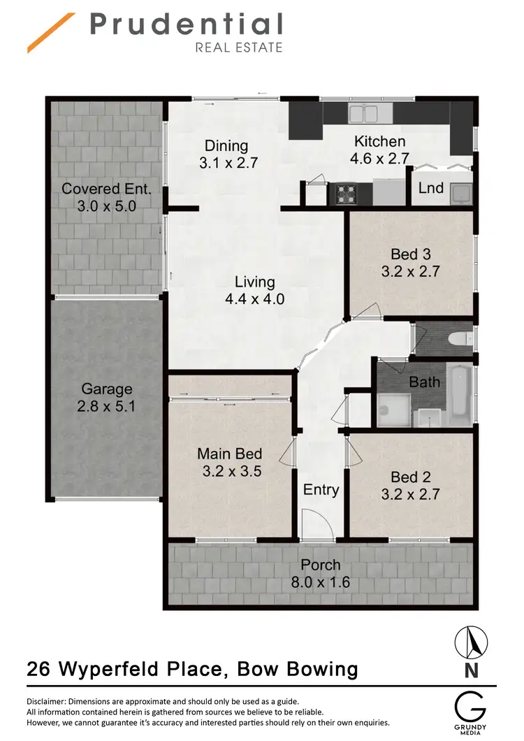 Floorplan of Homely house listing, 26 Wyperfeld Place, Bow Bowing NSW 2566