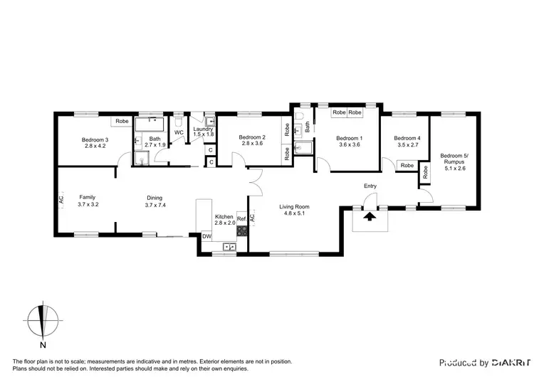 Floorplan of Homely house listing, 411 Stony Point Road, Crib Point VIC 3919