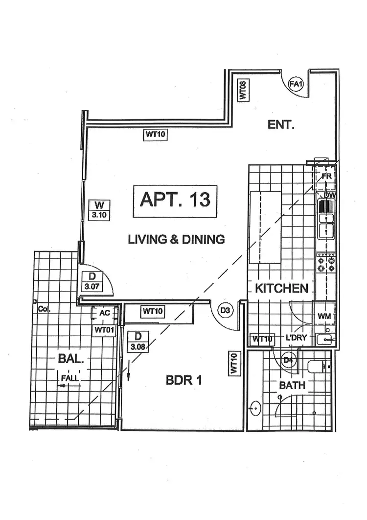 Floorplan of Homely apartment listing, 302/42 Mab Circuit, Tonsley SA 5042