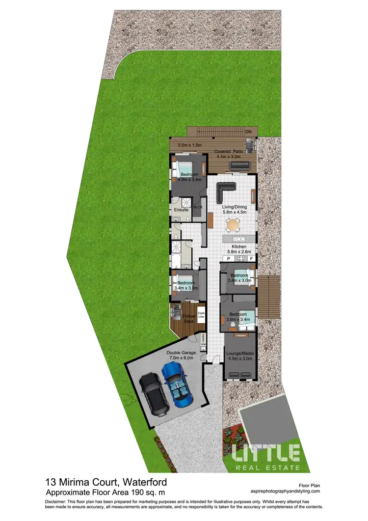 Floorplan of Homely house listing, 13 Mirima Court, Waterford QLD 4133