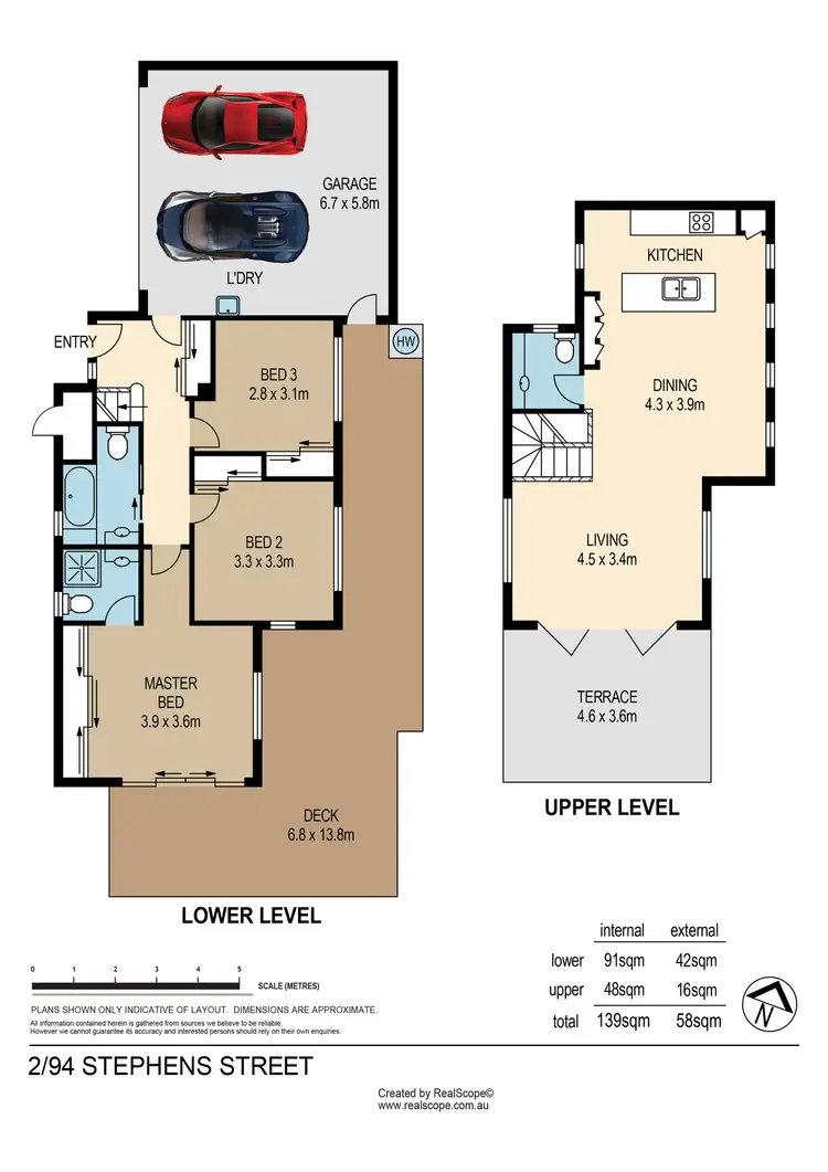 Floorplan of Homely townhouse listing, 2/94 Stephens Street, Morningside QLD 4170
