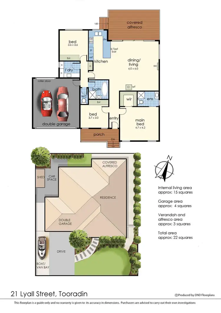 Floorplan of Homely house listing, 21 Lyall Street, Tooradin VIC 3980