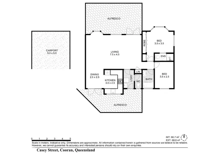 Floorplan of Homely house listing, 28 Casey Street, Cooran QLD 4569