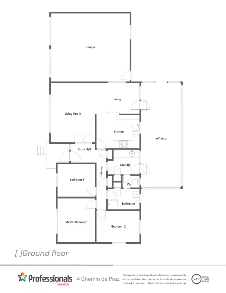 Floorplan of Homely house listing, 159 Gregory Street, Beachlands WA 6530