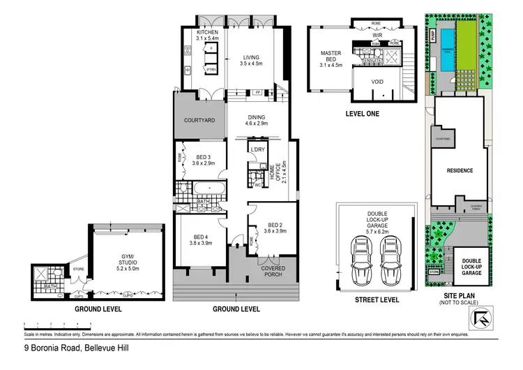 Floorplan of Homely house listing, 9 Boronia Road, Bellevue Hill NSW 2023