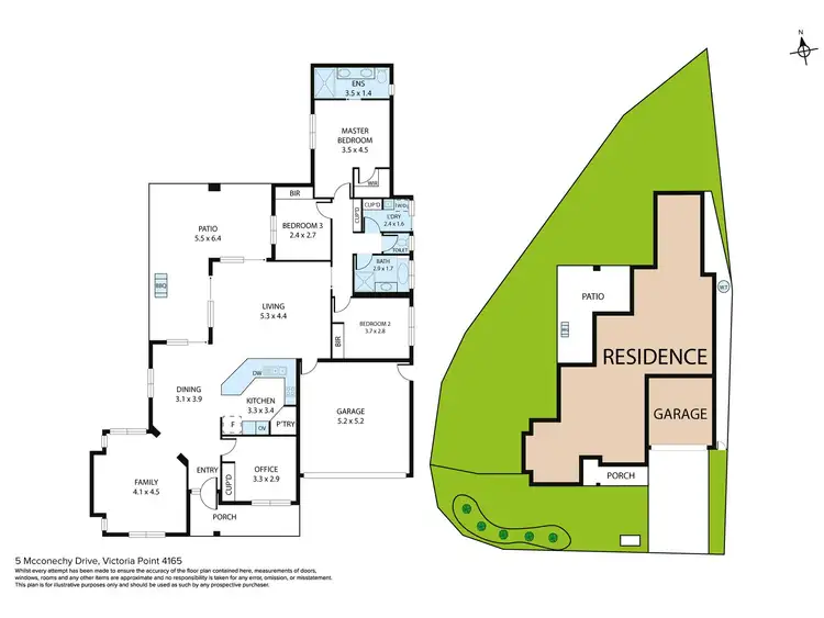 Floorplan of Homely house listing, 5 Mcconechy Drive, Victoria Point QLD 4165