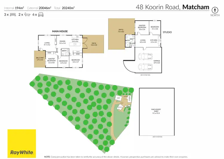 Floorplan of Homely rural property listing, 48 Koorin Road, Matcham NSW 2250