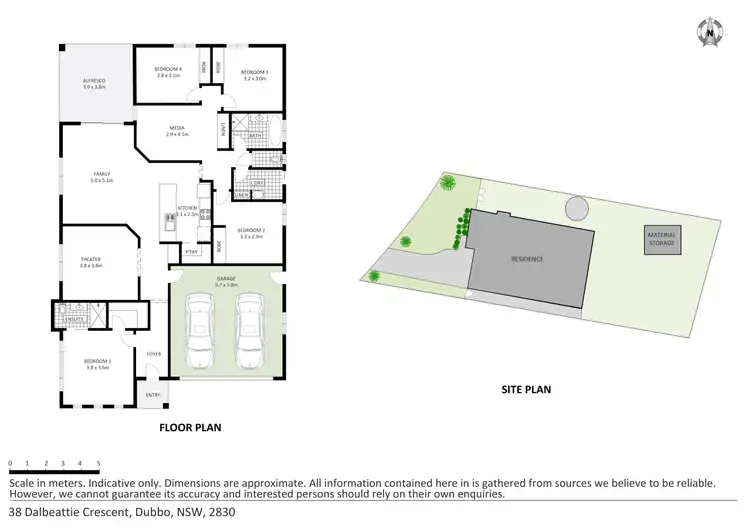Floorplan of Homely house listing, 38 Dalbeattie Crescent, Dubbo NSW 2830