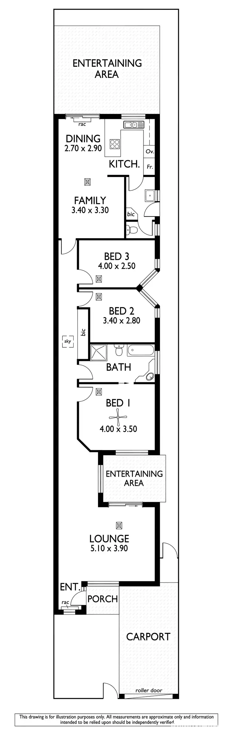 Floorplan of Homely house listing, 30c Birdwood Terrace, North Plympton SA 5037
