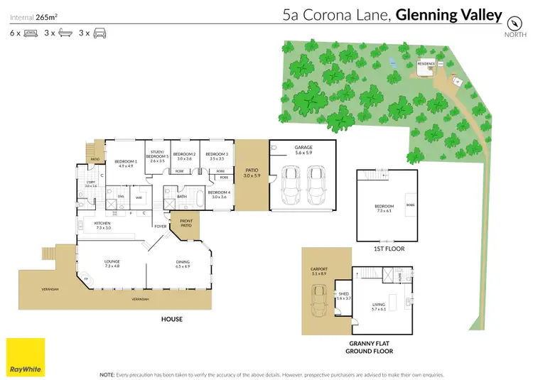 Floorplan of Homely rural property listing, 5a Corona Lane, Glenning Valley NSW 2261
