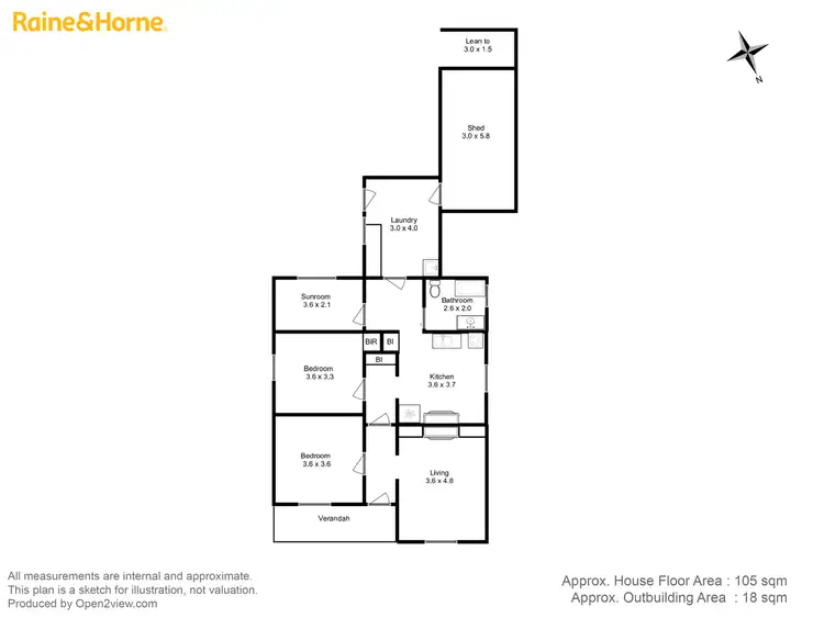 Floorplan of Homely house listing, 18 Somerville Street, Sorell TAS 7172