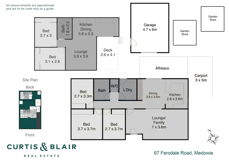 Floorplan of Homely house listing, 67 & 67a Ferodale Road, Medowie NSW 2318