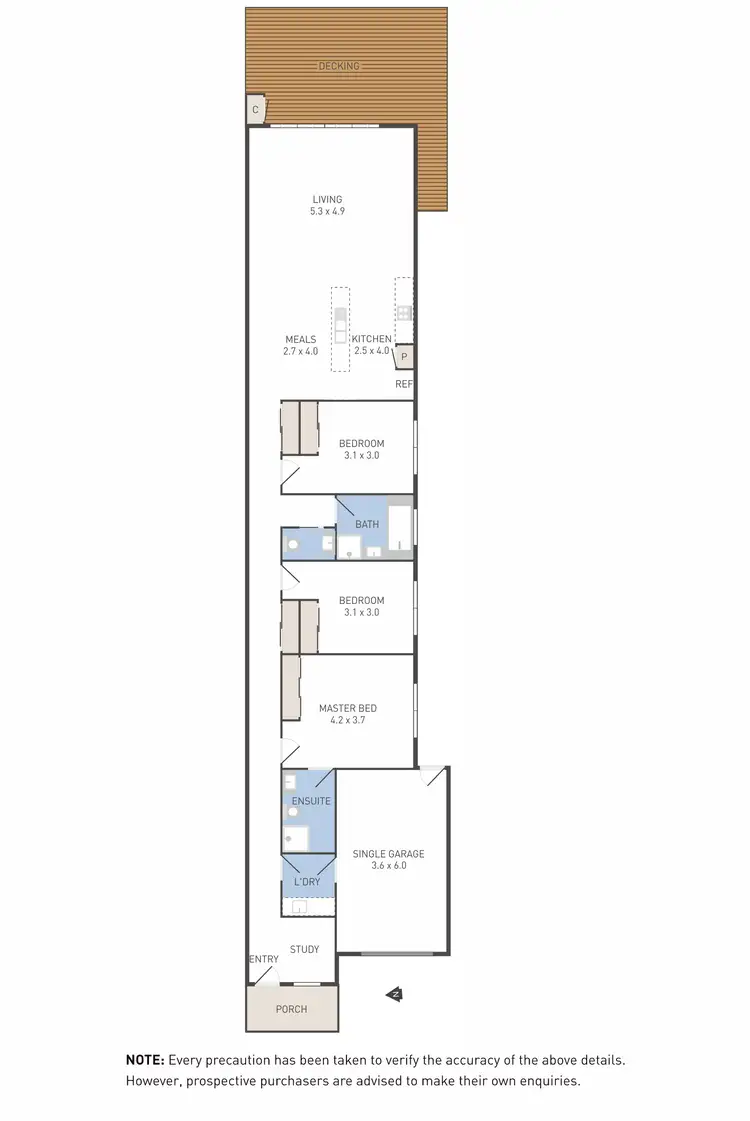 Floorplan of Homely house listing, 62 Nyah Street, Keilor East VIC 3033