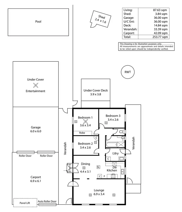 Floorplan of Homely house listing, 13 Yangoura Court, Surrey Downs SA 5126