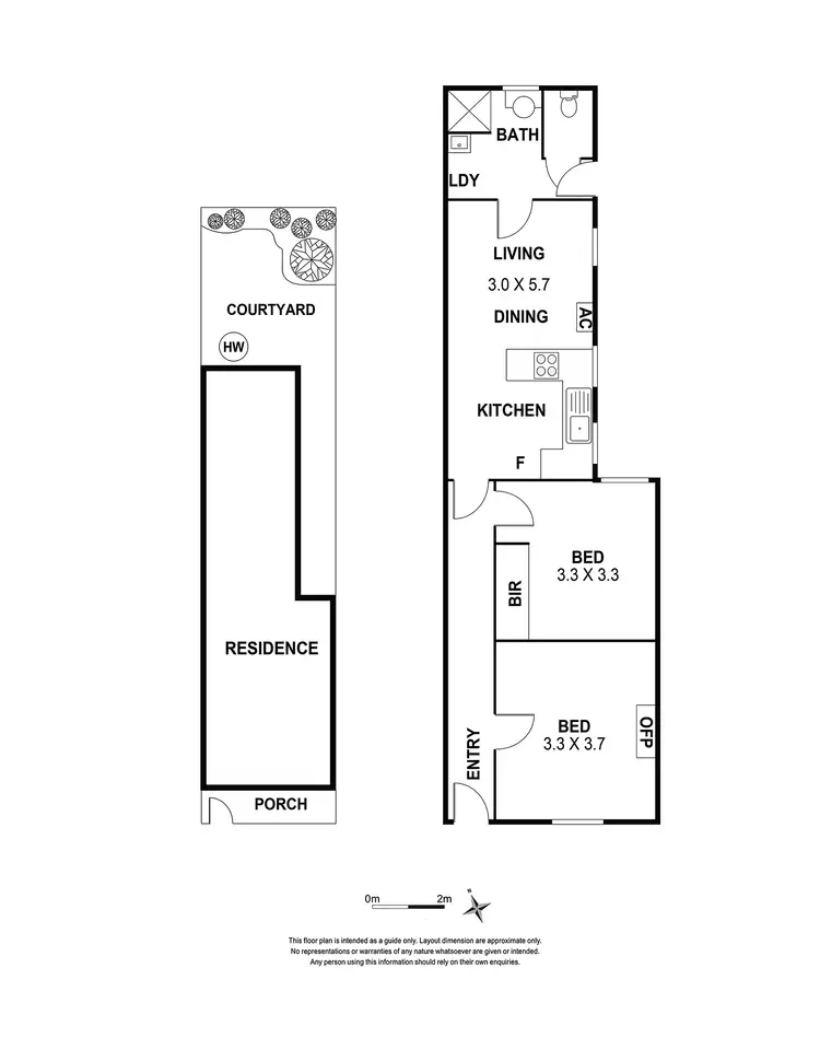 Floorplan of Homely house listing, 30 Hilton Street, Clifton Hill VIC 3068