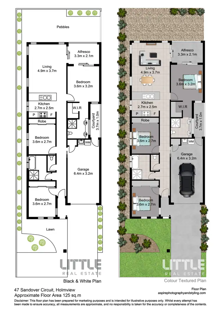 Floorplan of Homely house listing, 47 Sandover Circuit, Holmview QLD 4207