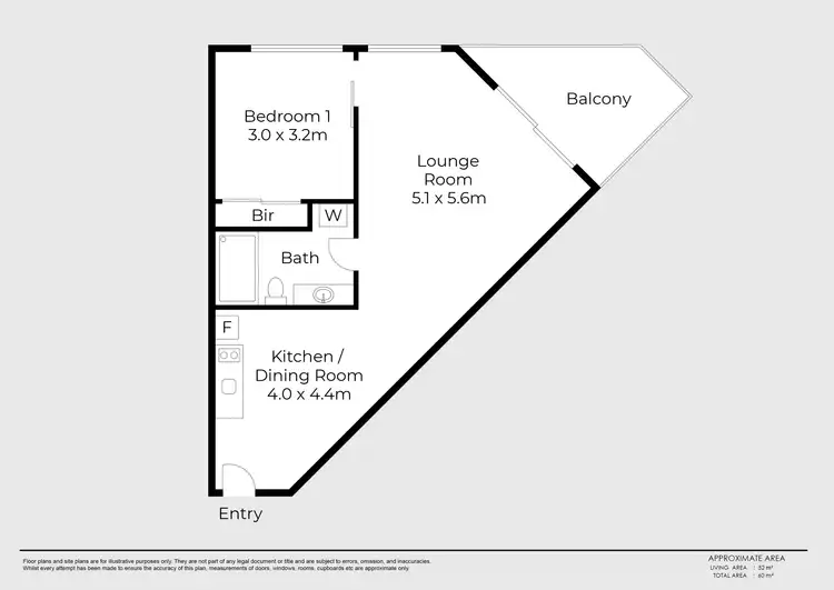 Floorplan of Homely apartment listing, 605/43 Knuckey Street, Darwin City NT 800