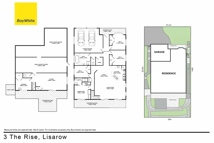Floorplan of Homely house listing, 3 The Rise, Lisarow NSW 2250
